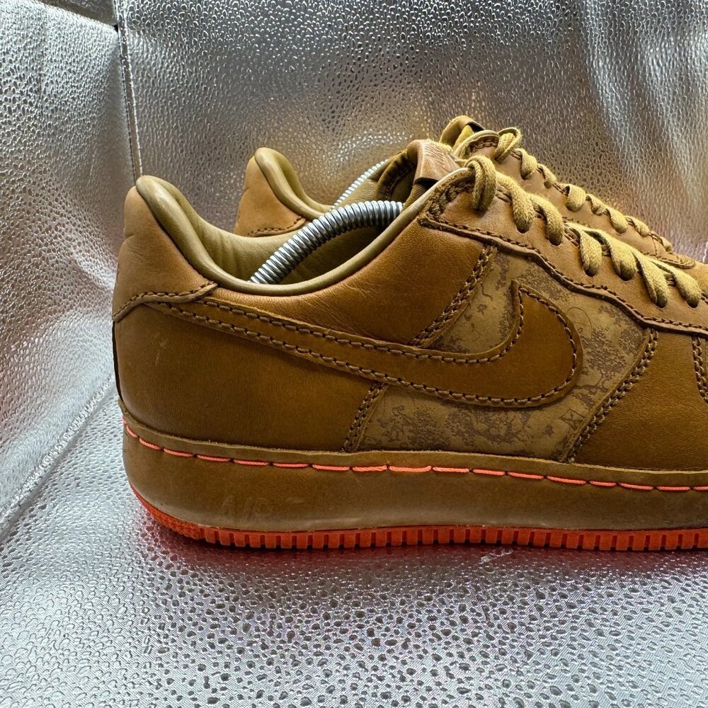 Size 11.5 Nike Air Force 1 Insideout Low Mapple Brown Mens Sneaker‎ 312486-271 - Picture 2 of 11